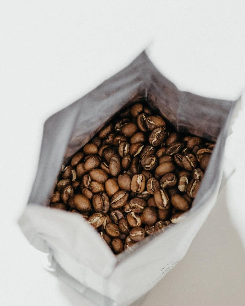 Coffee Beans in A Bag