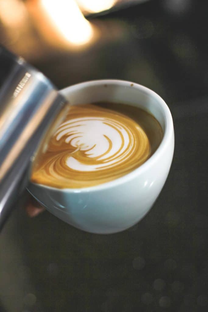 Pouring A Latte
